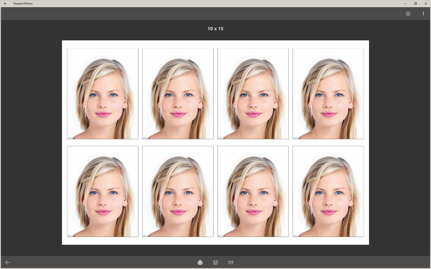 Печать фото 3х4