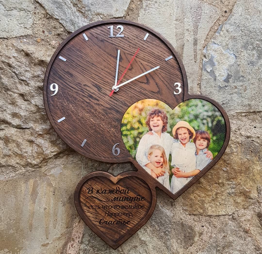 Печать фото на часах