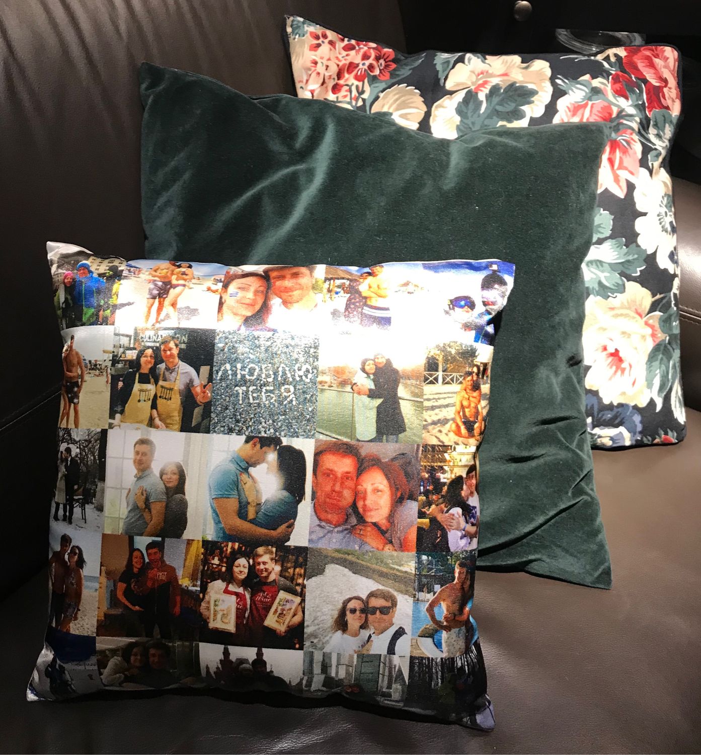 Печать фото на подушке