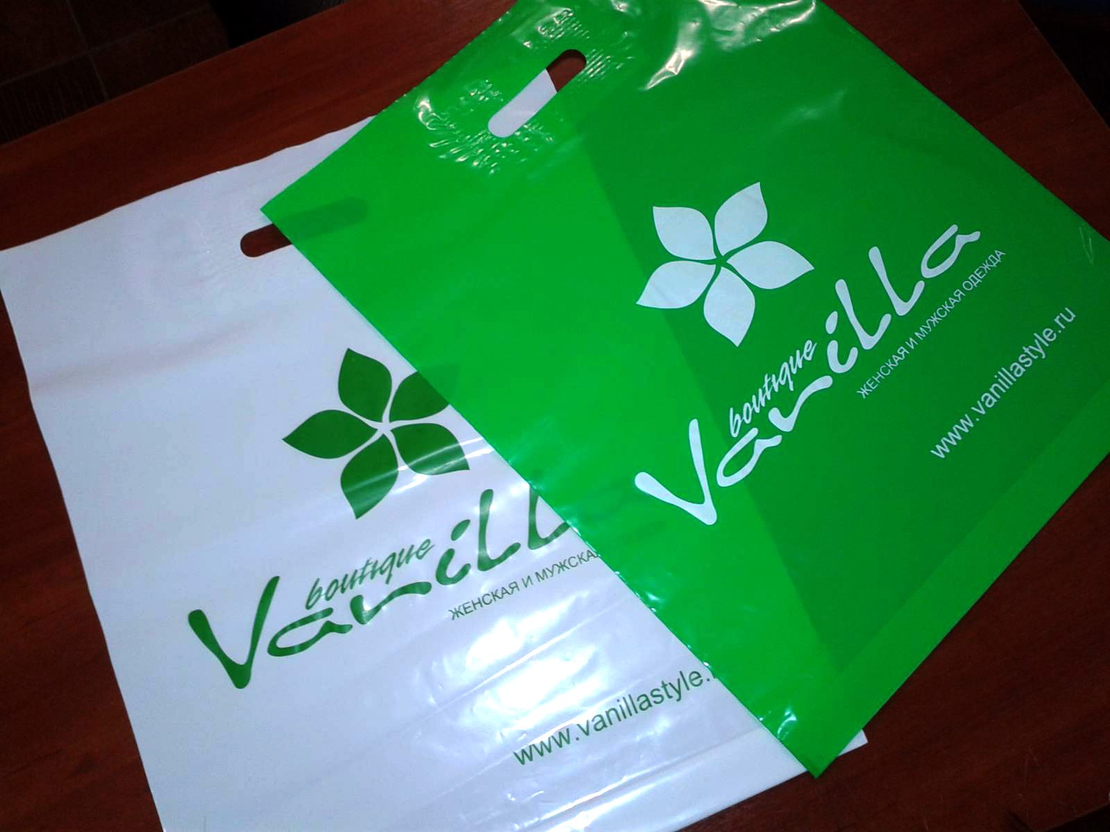 Печать малым тиражом на пакетах ПВД