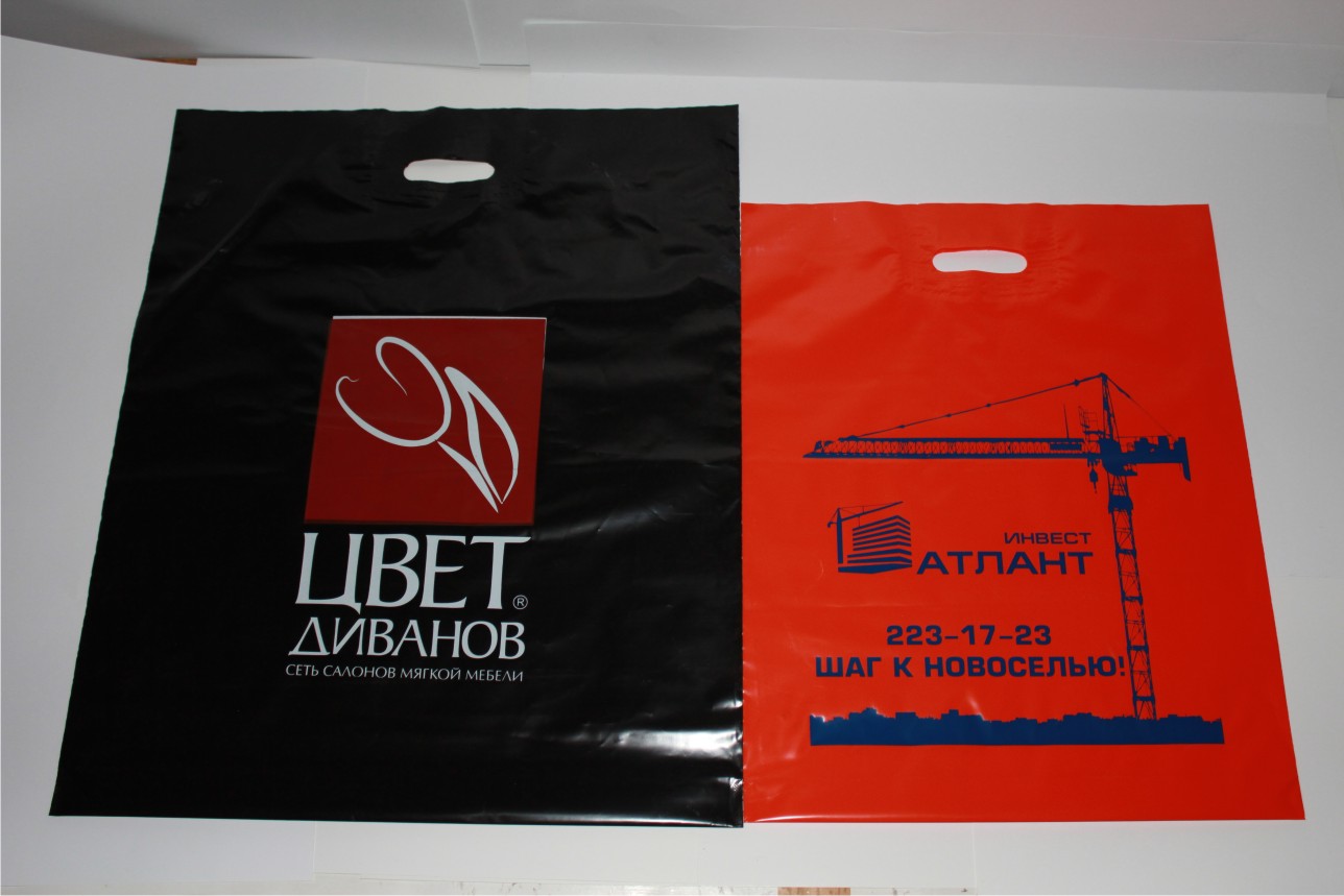 Печать малым тиражом на пакетах ПВД