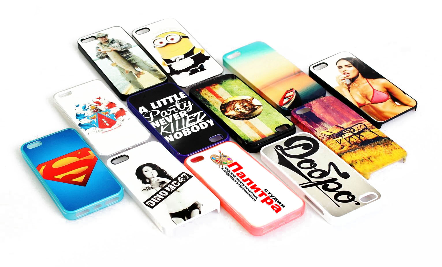 Печать на чехлах на телефон