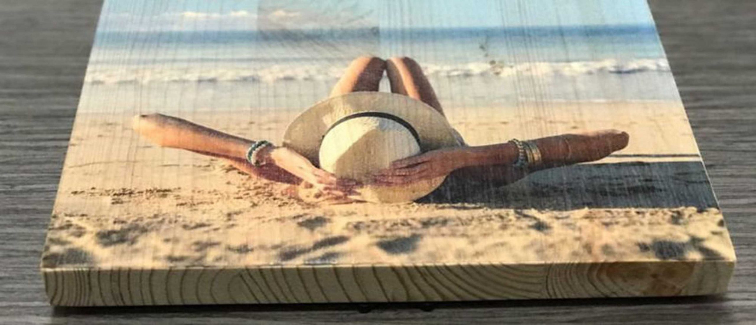 Печать на дереве