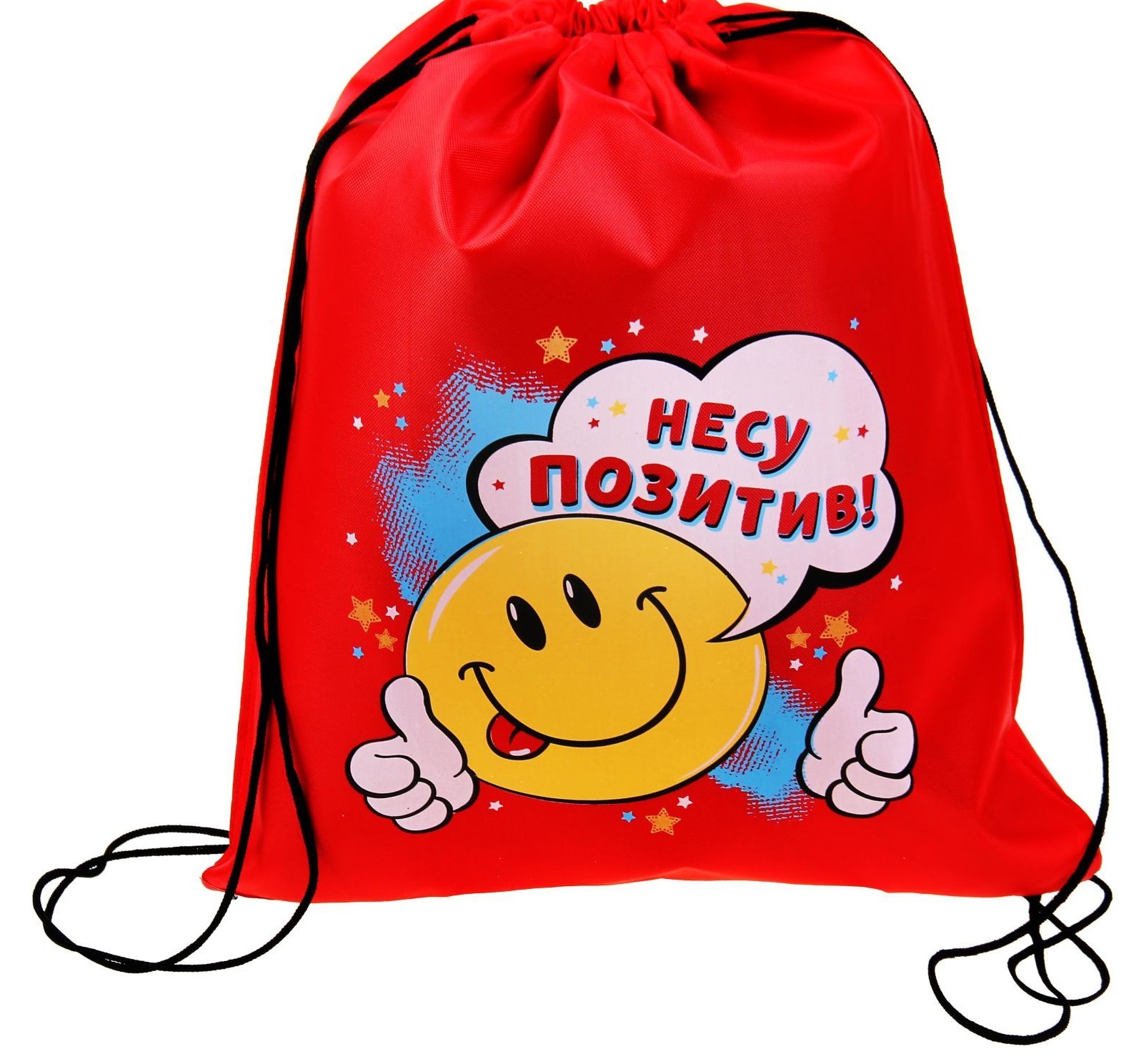 Печать на мешках для обуви