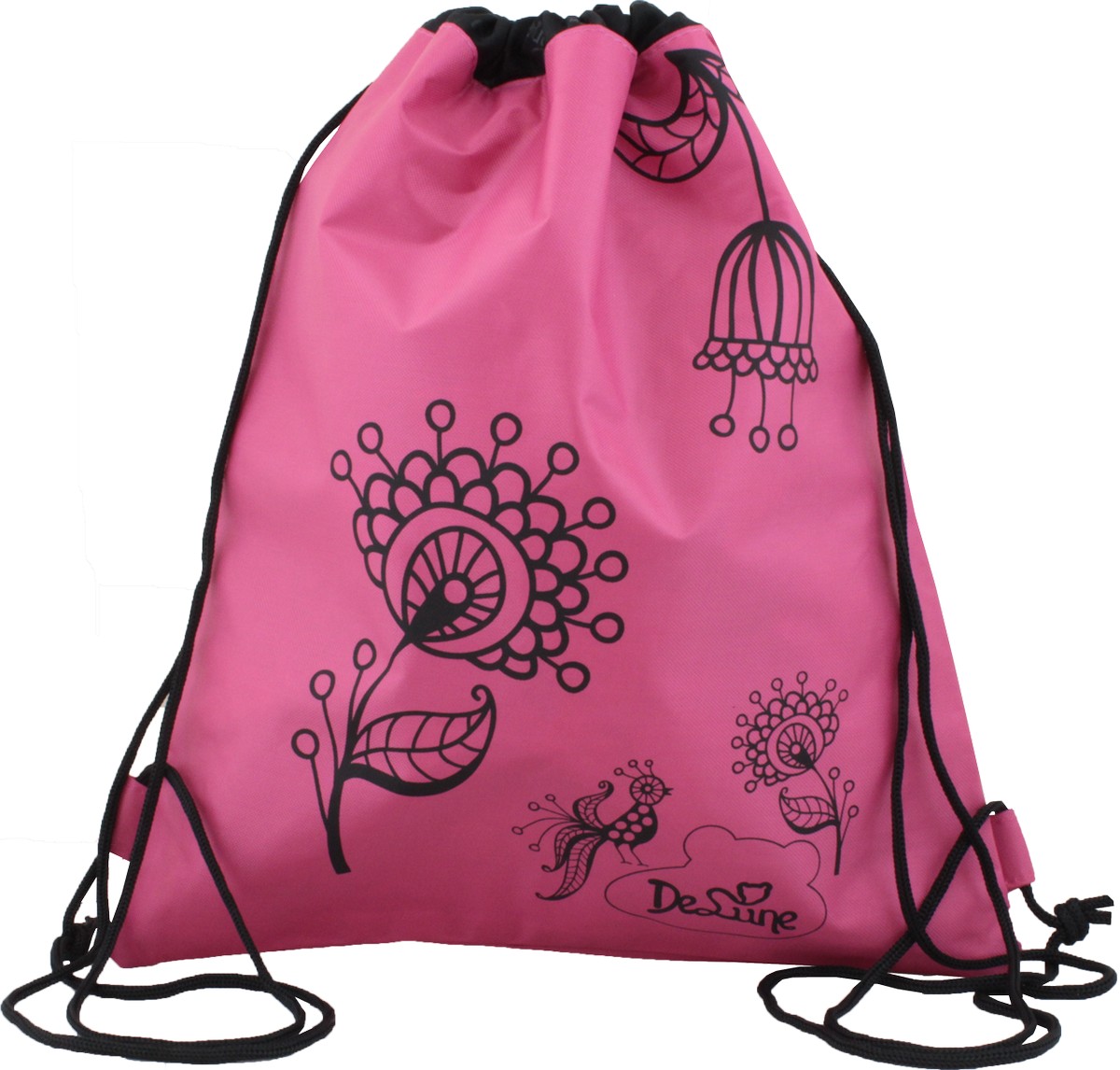 Печать на мешках для обуви