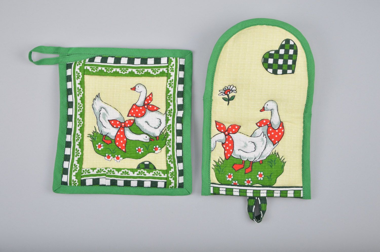 Печать на прихватках