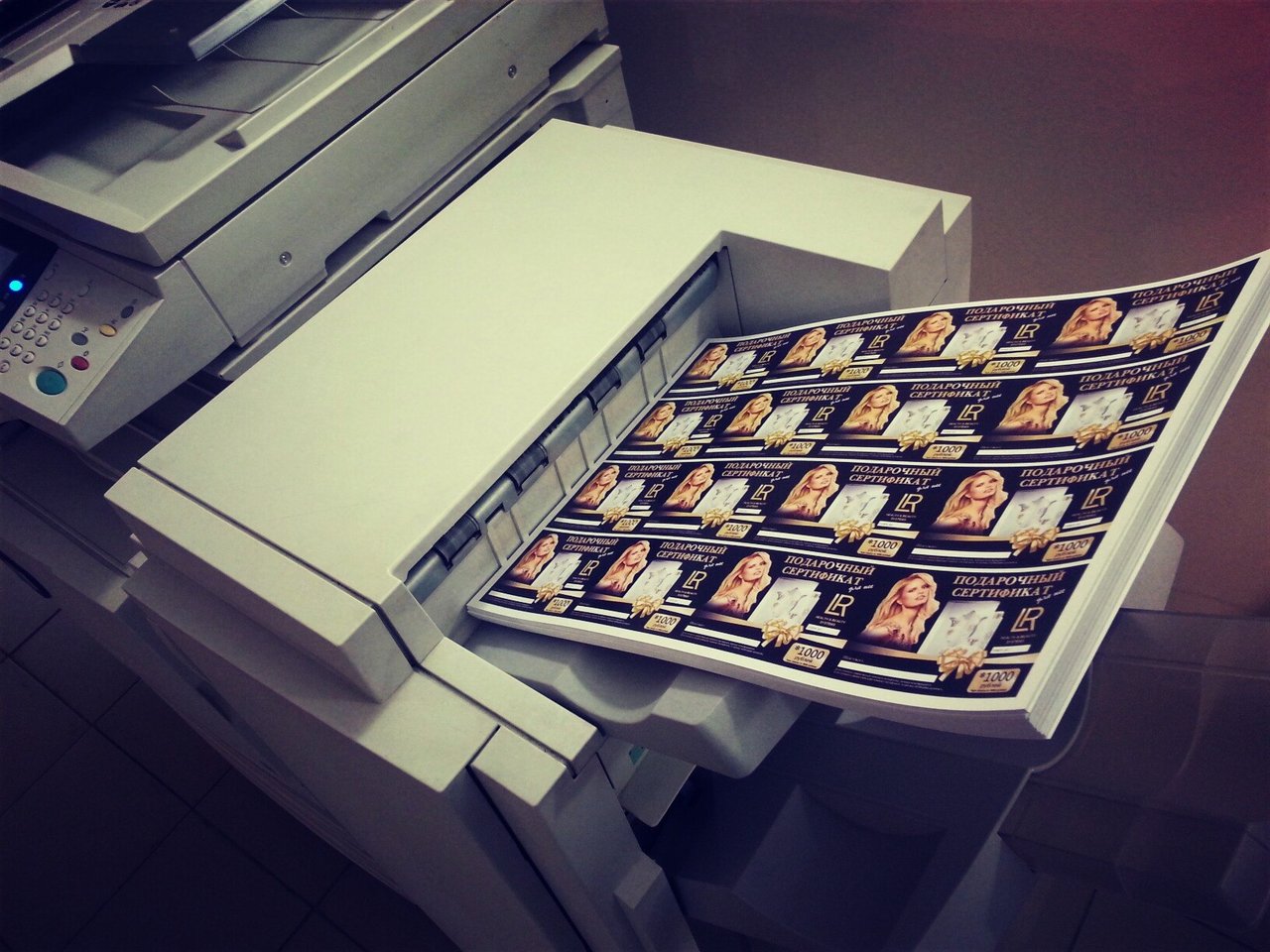 Цифровая печать малым тиражом