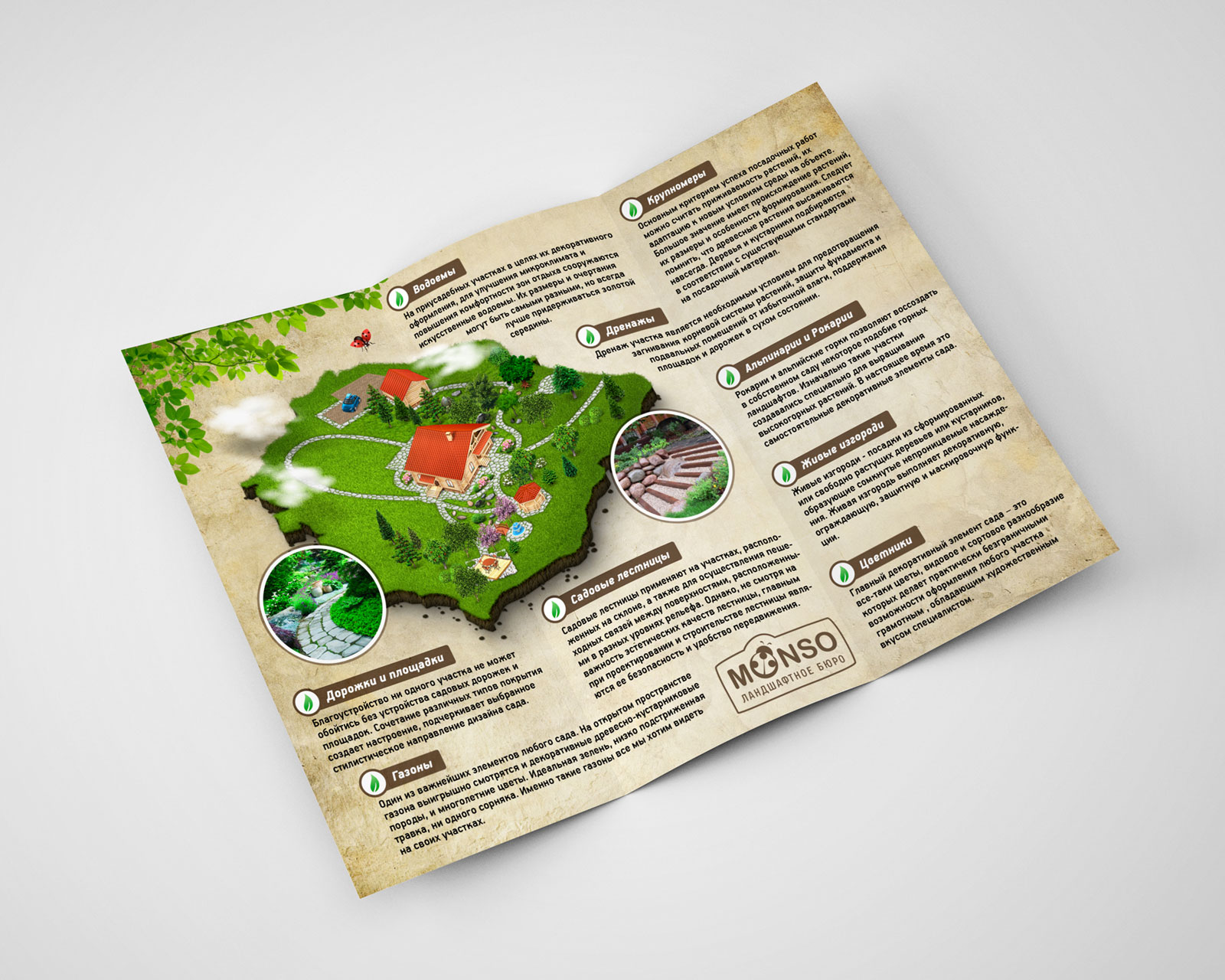 Печать буклетов А5 1 фальц