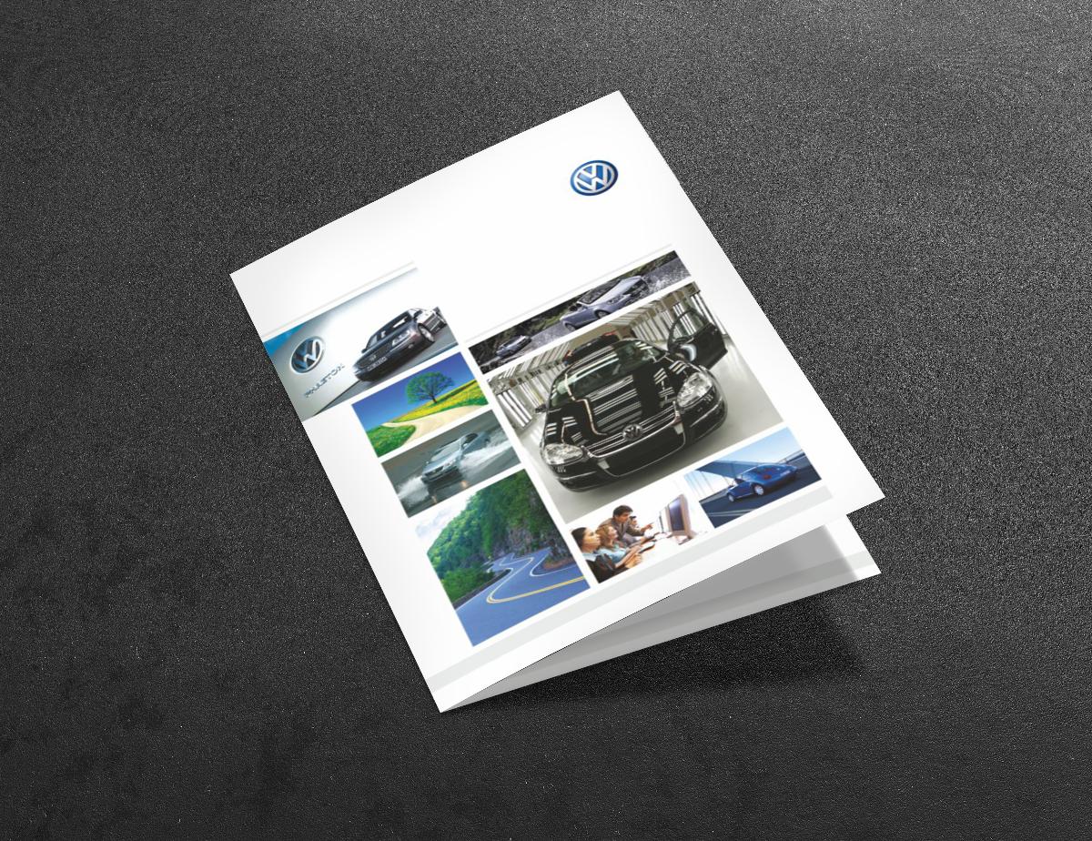 Печать буклетов А5 1 фальц