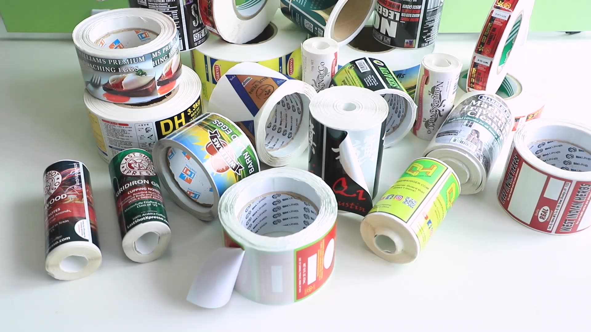 Печать этикеток малым тиражом