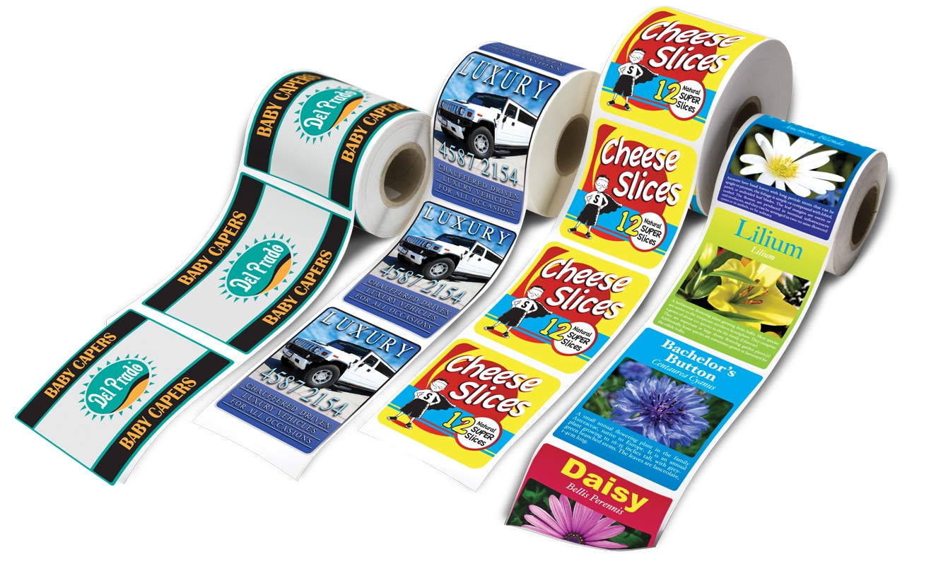 Печать этикеток малым тиражом