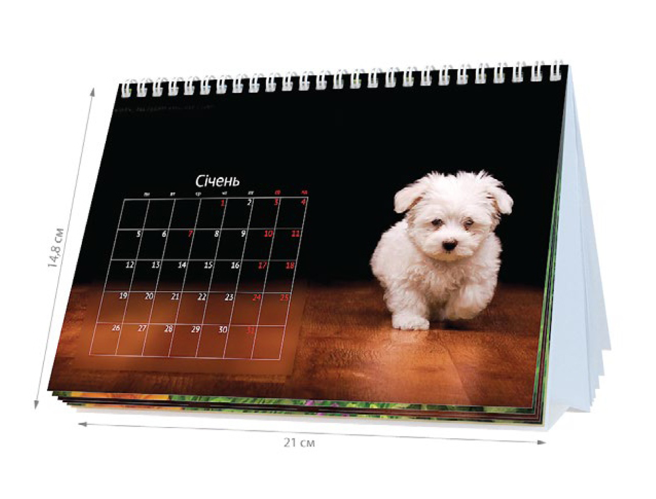 Печать календарей-домиков А5