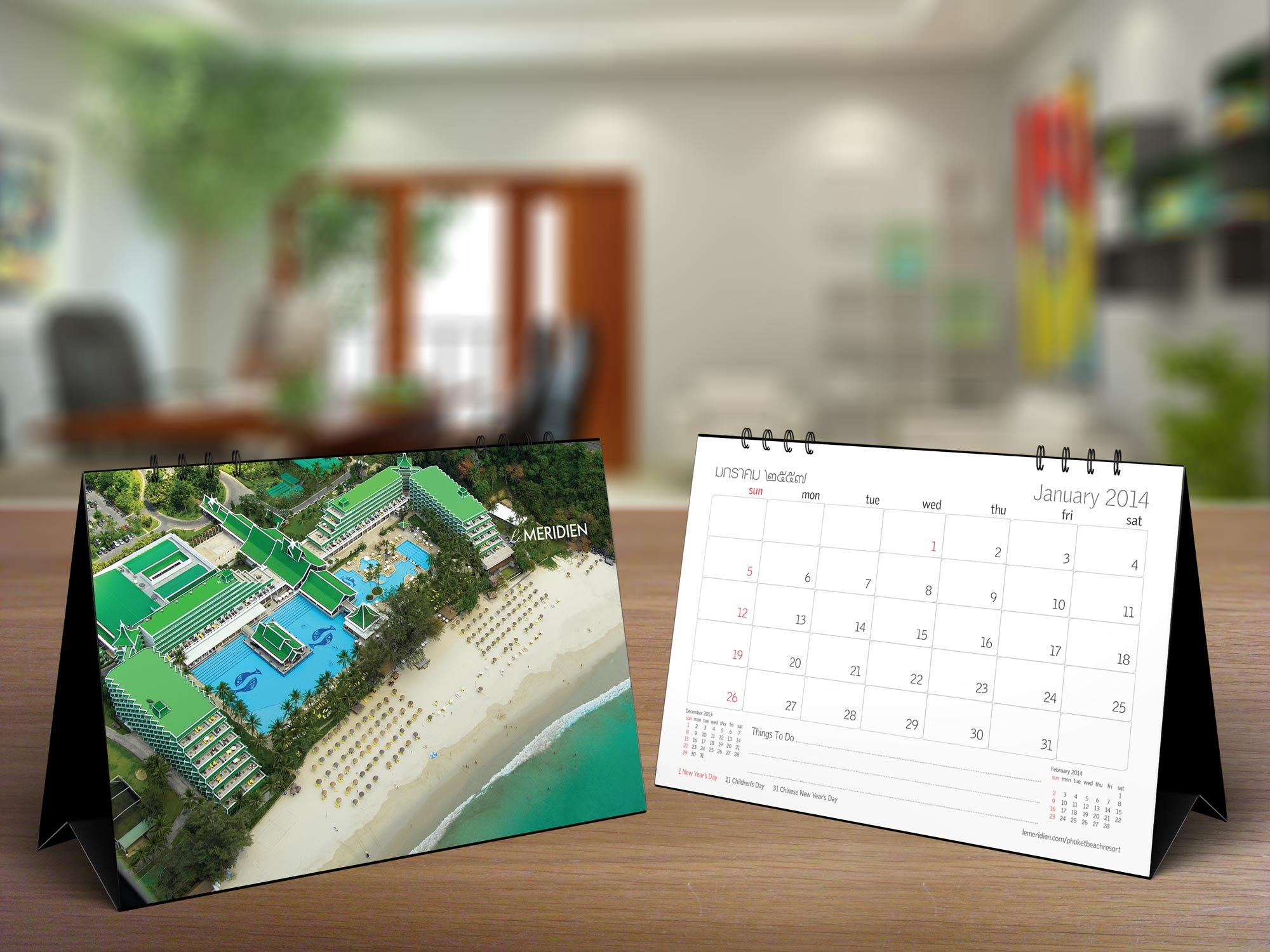 Печать календарей-домиков А5