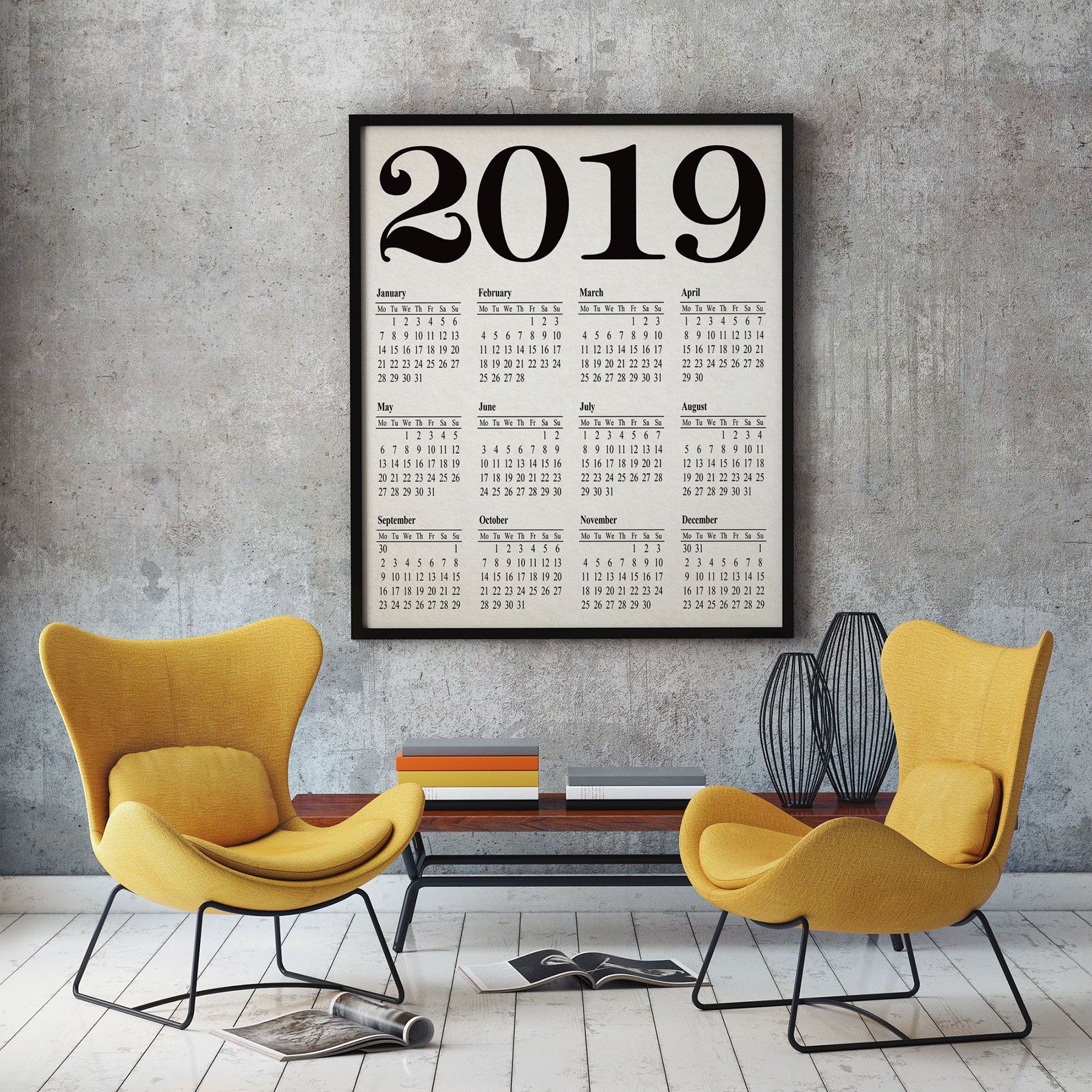 Печать календарей-плакатов А3