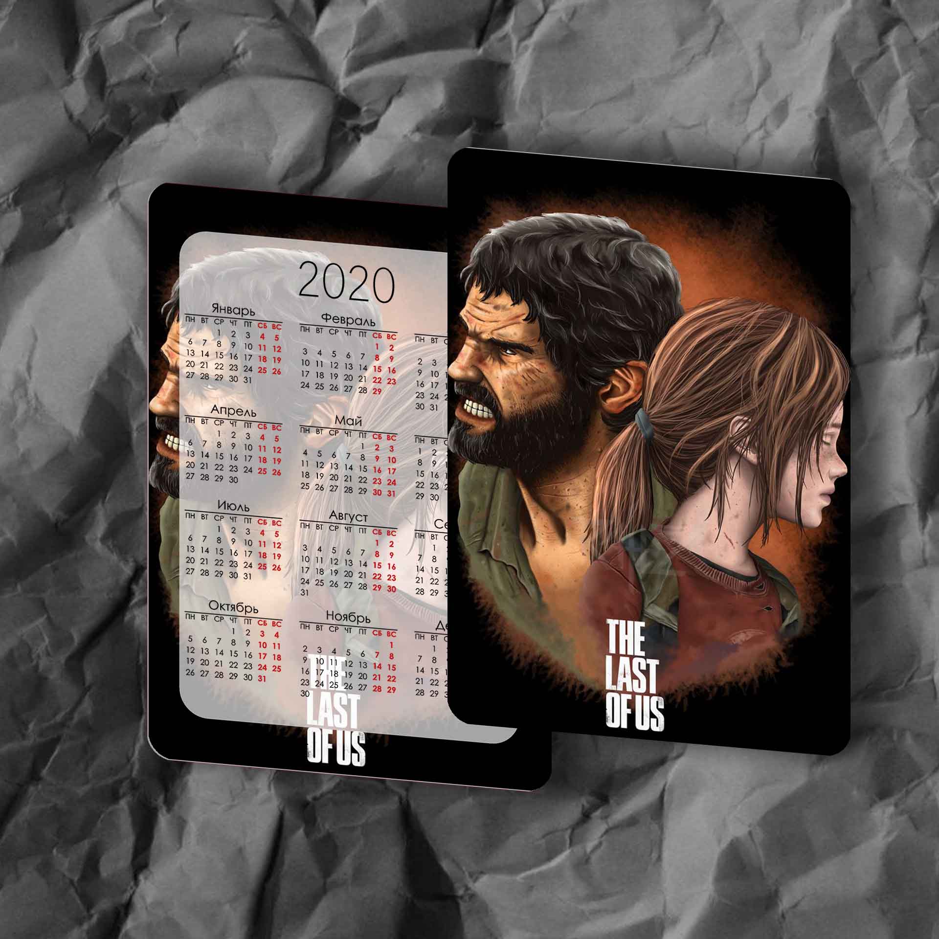 Печать карманных календарей размера 10х7 см