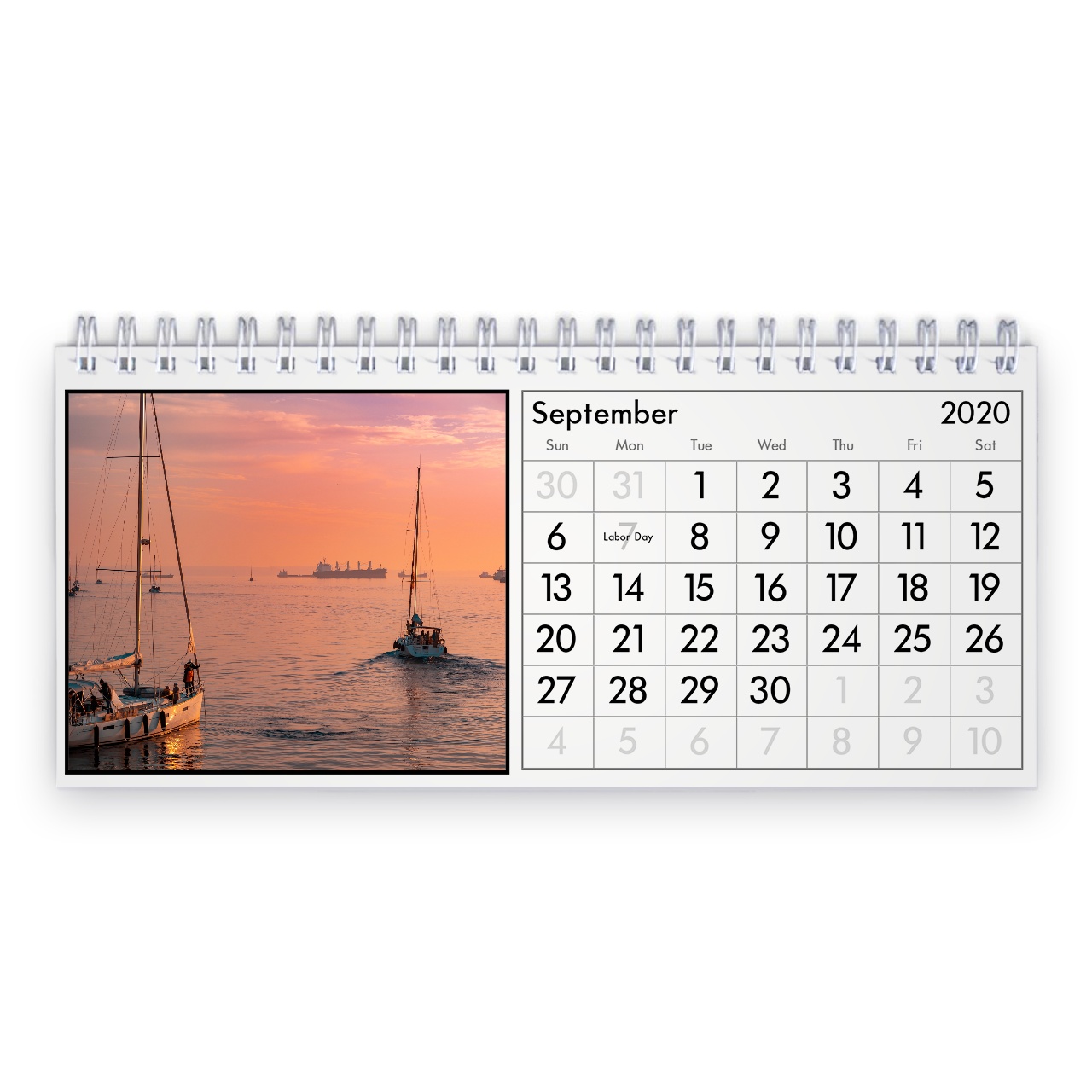 Печать квартальных календарей А4