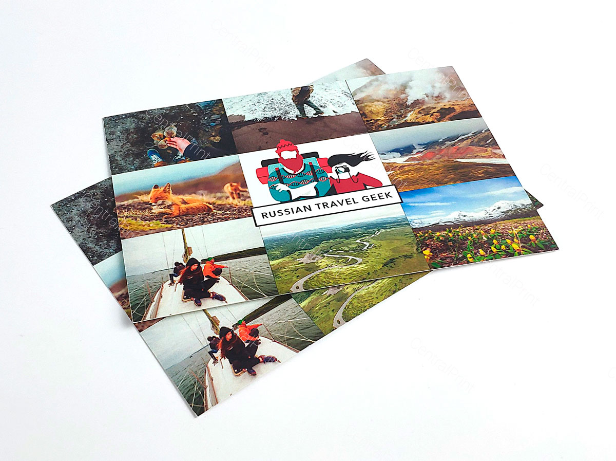 Печать открыток малым тиражом