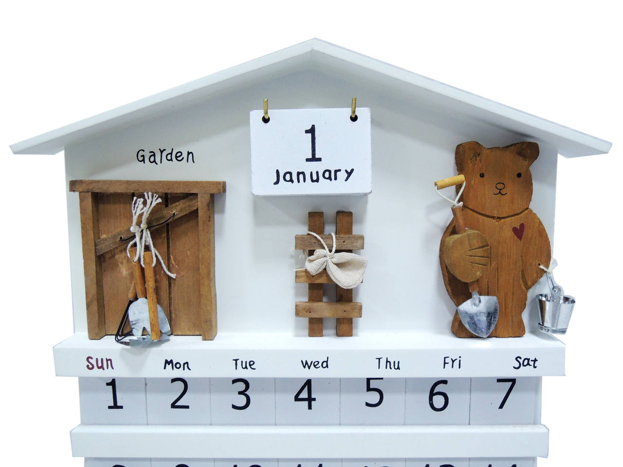 Печать вечных календарей-домиков