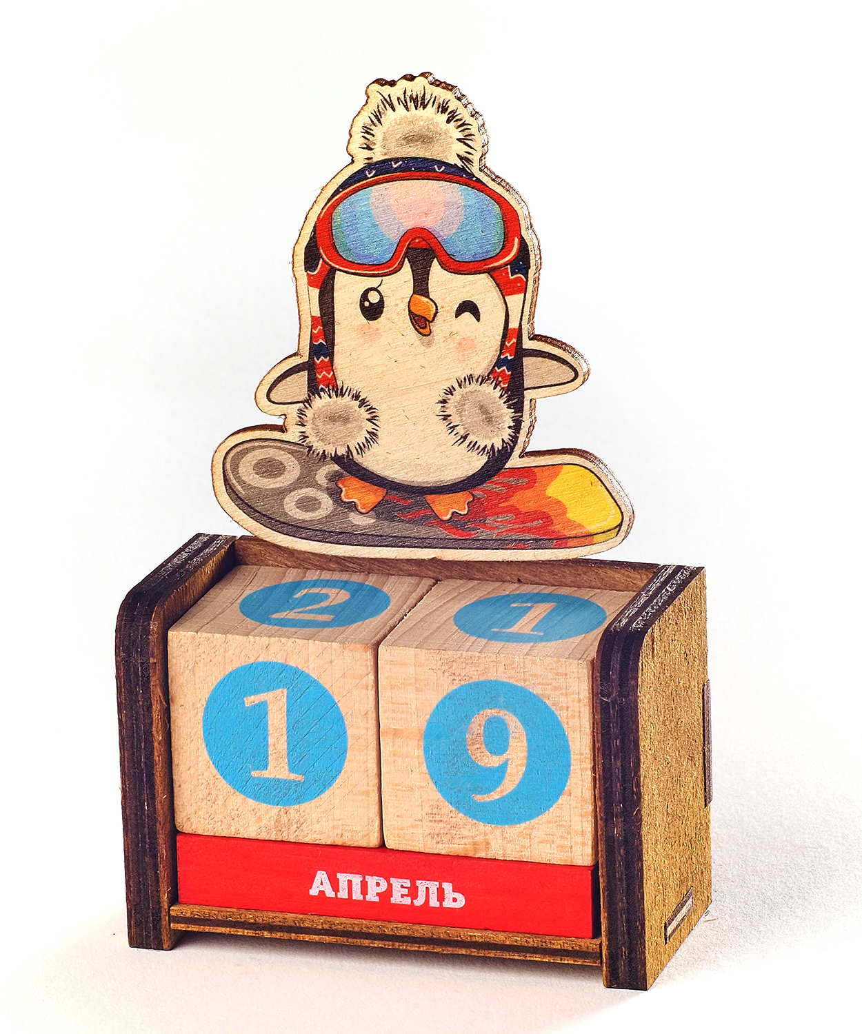 Печать вечных календарей-домиков