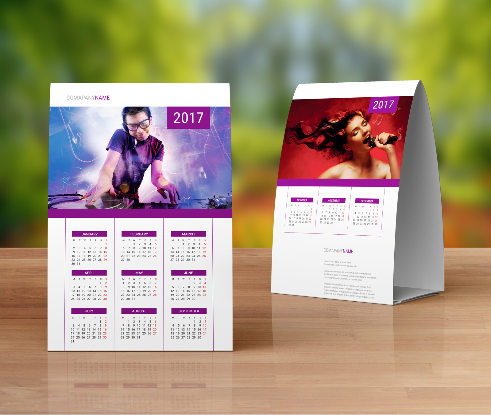 Печать вертикальных календарей-домиков