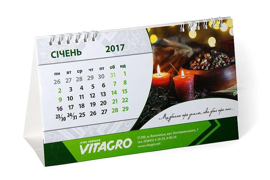 Размеры календарей-домиков