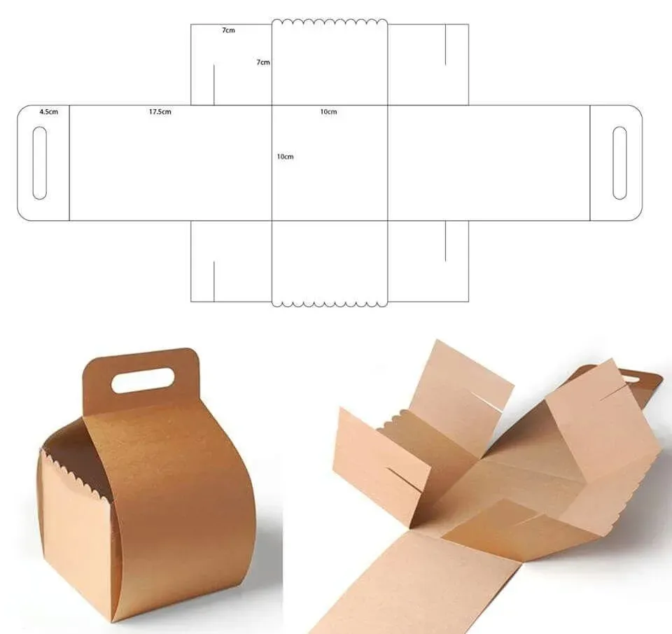 Коробки из бумаги