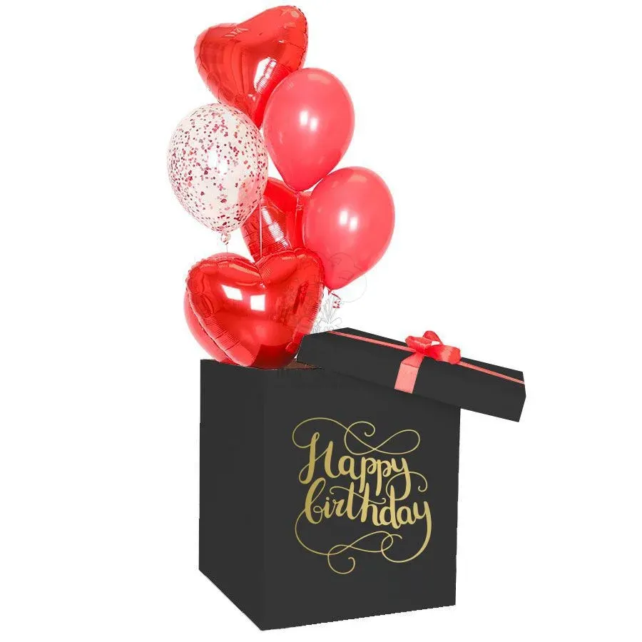 Коробки с шарами