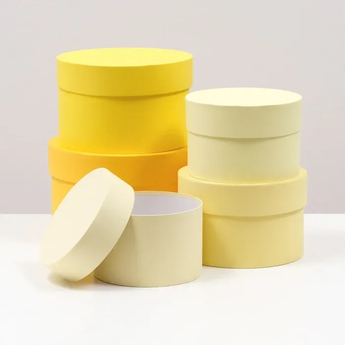 Круглые упаковочные коробки