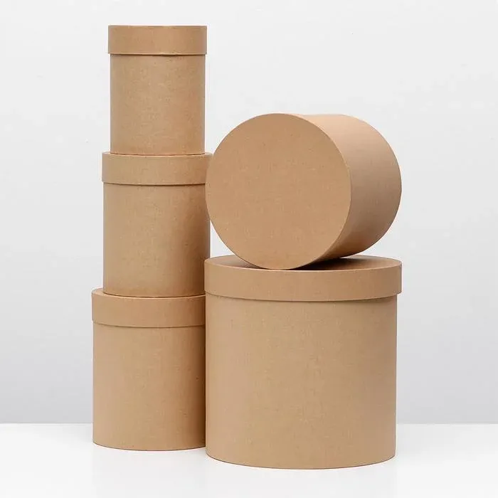 Круглые упаковочные коробки