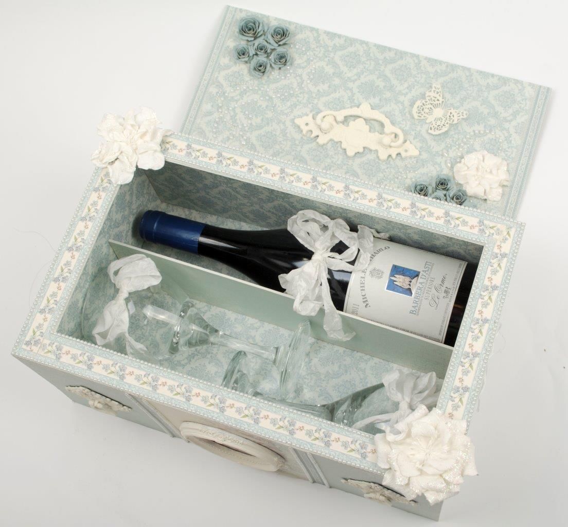 Картонная коробка для фужеров