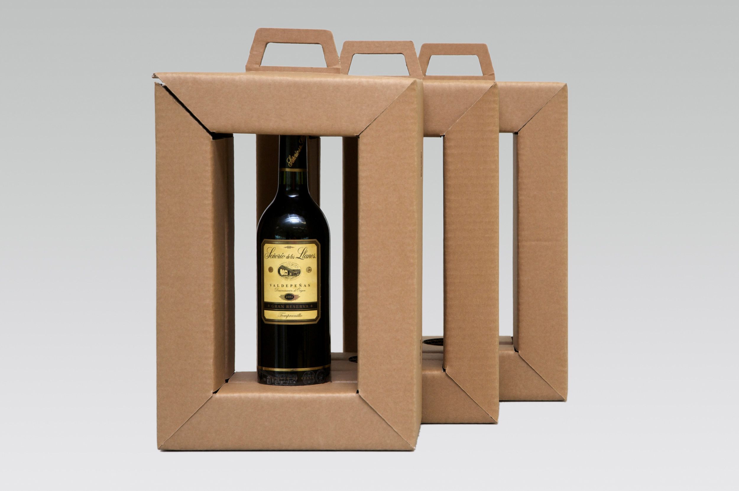 Картонная упаковка для алкоголя