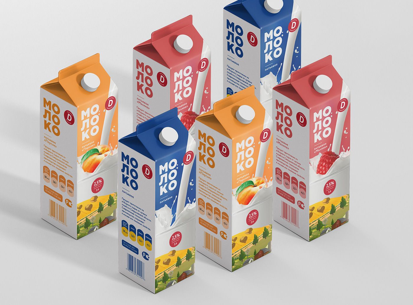 Картонная упаковка для детского питания