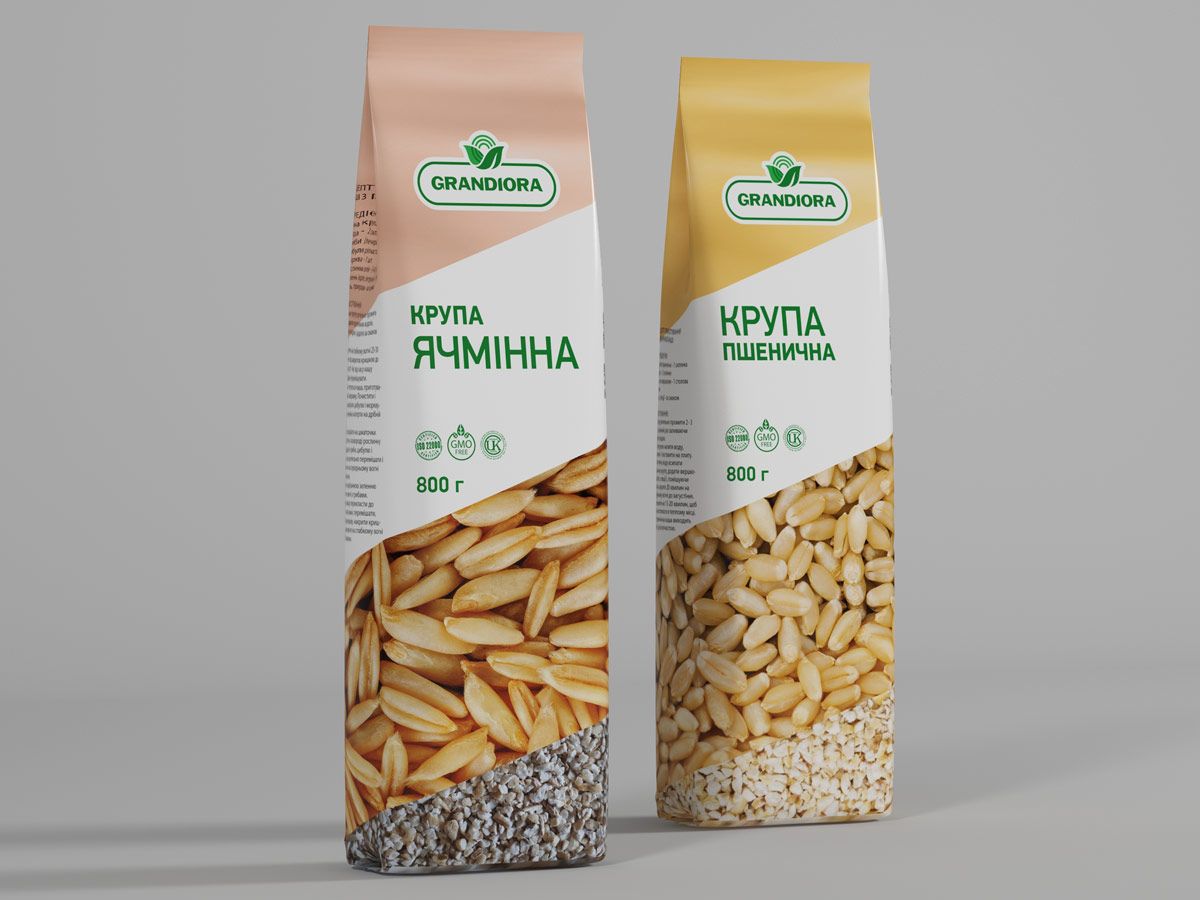 Картонная упаковка для круп