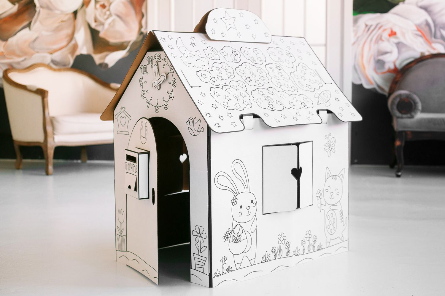 Картонные домики для детей