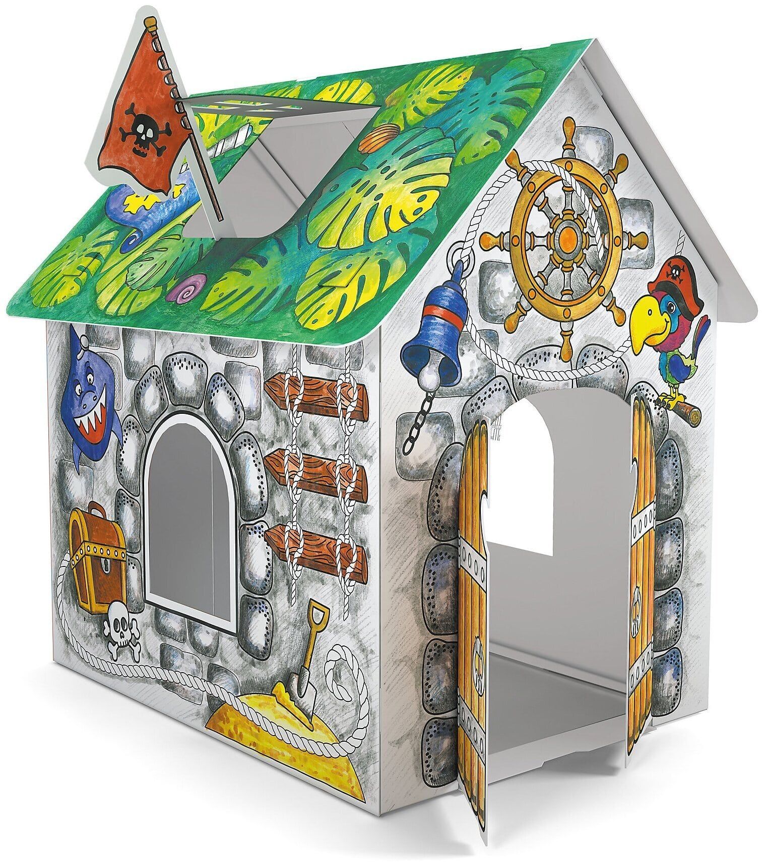 Картонные домики для детей