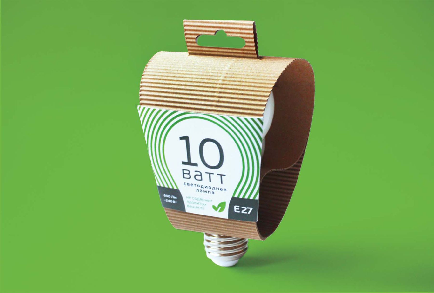 Картонные коробки для ламп