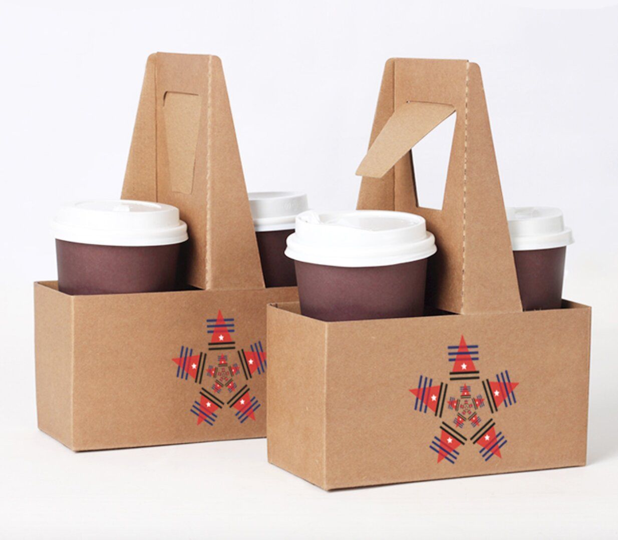 Картонные коробки для стаканов