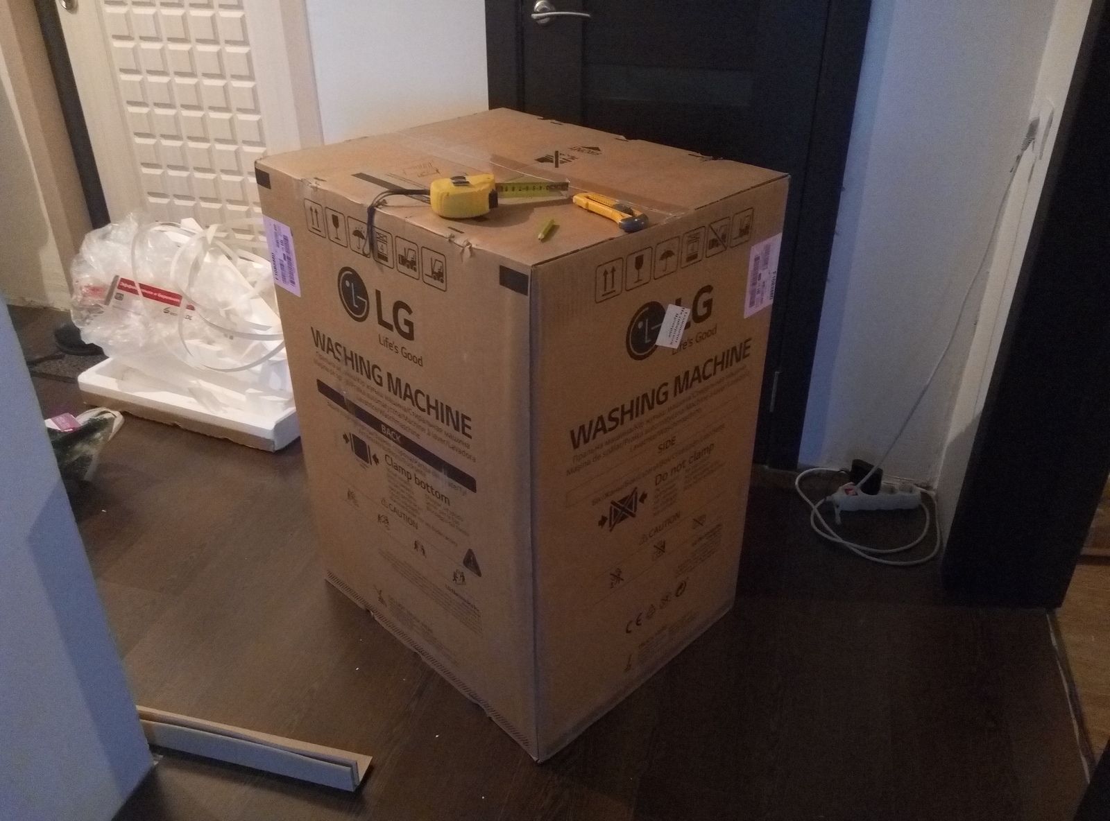 Картонные коробки для стиральных машин