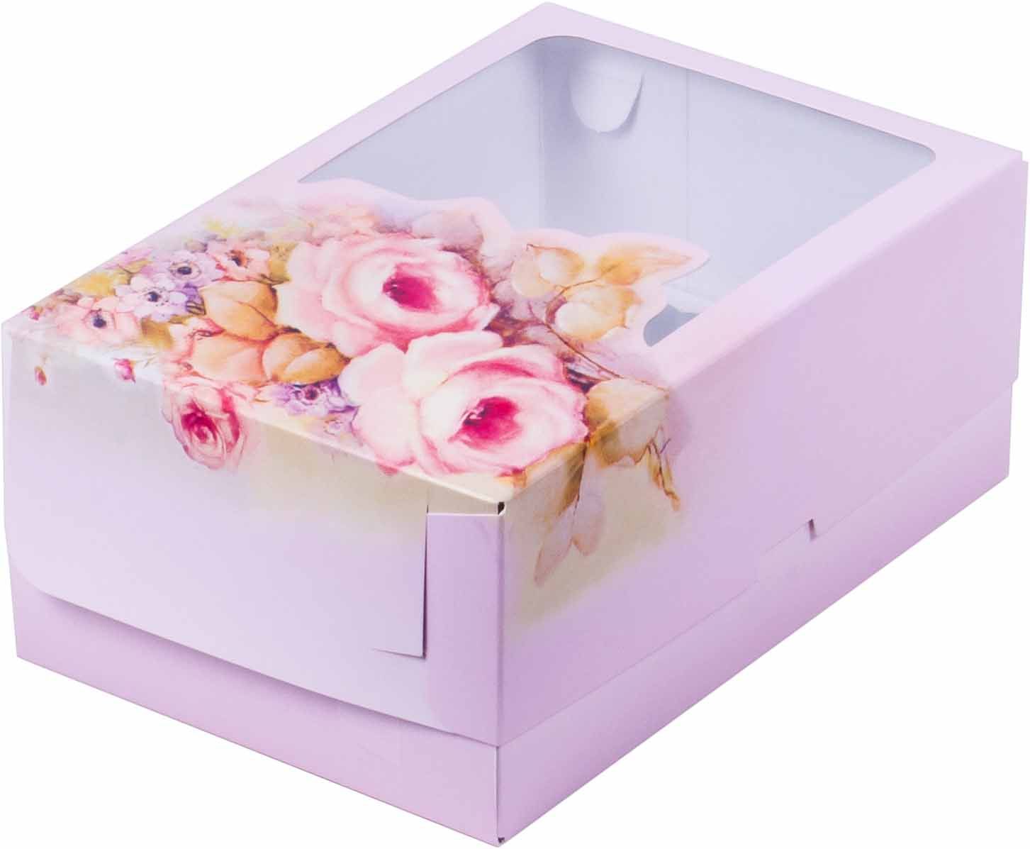 Картонные коробки на 6 капкейков