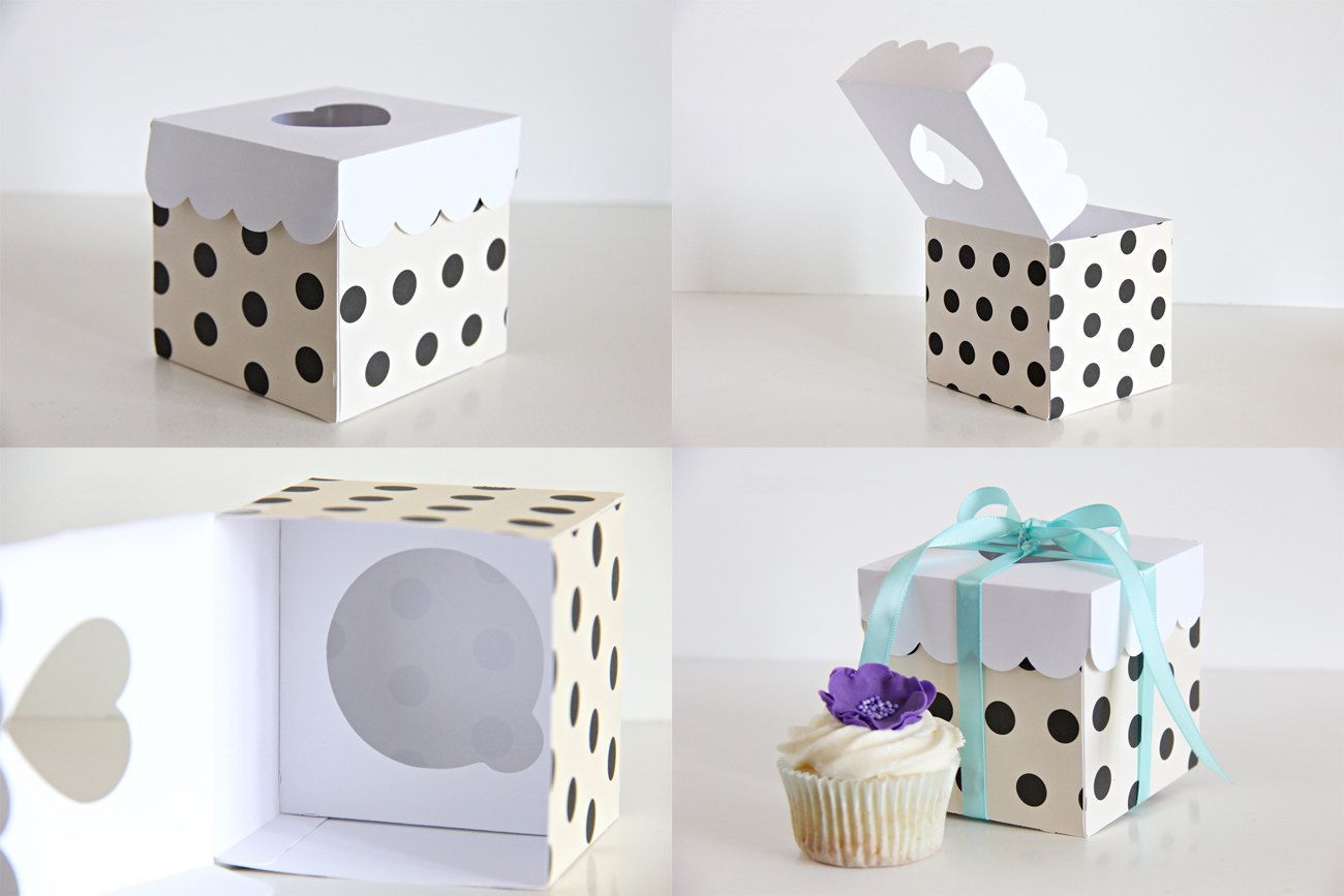 Коробки для маффинов из картона