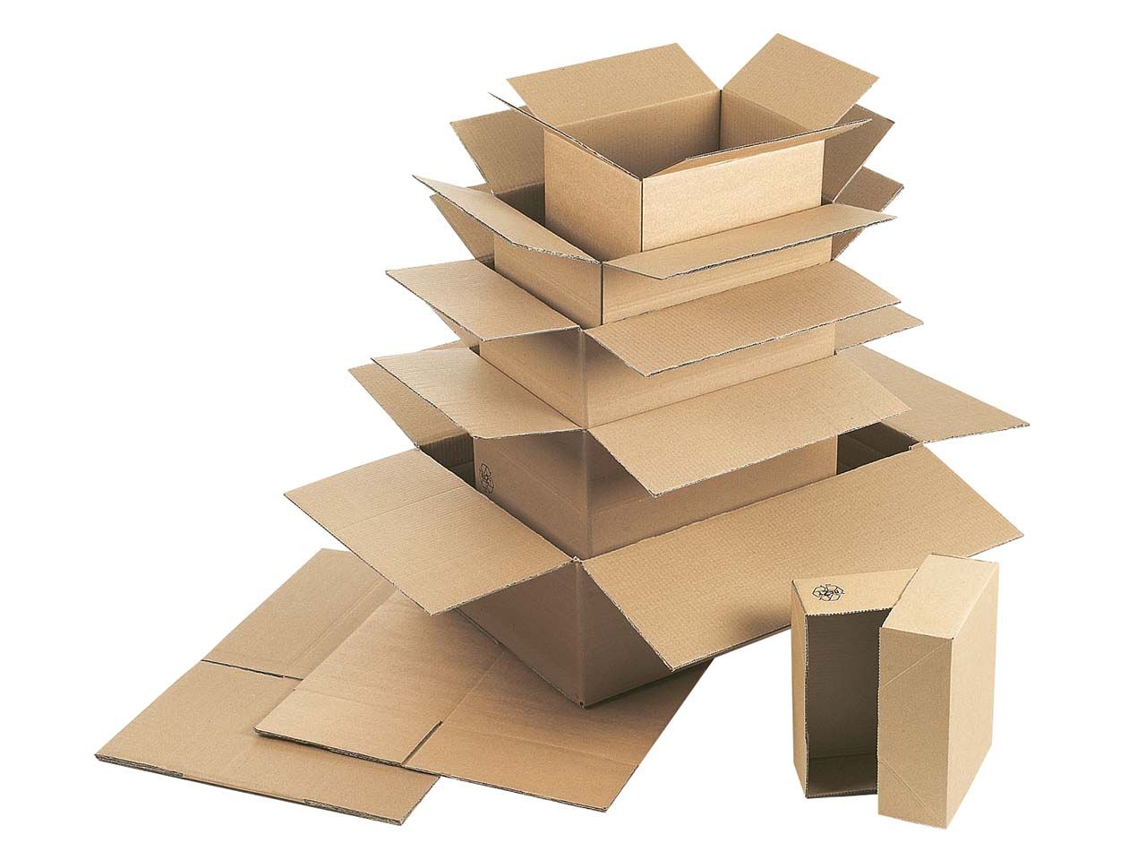 Коробки из двухслойного гофрокартона