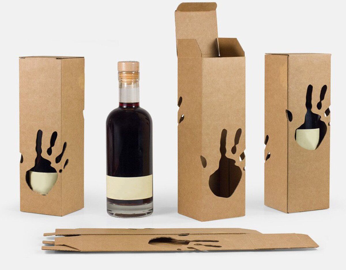 Коробки под бутылки