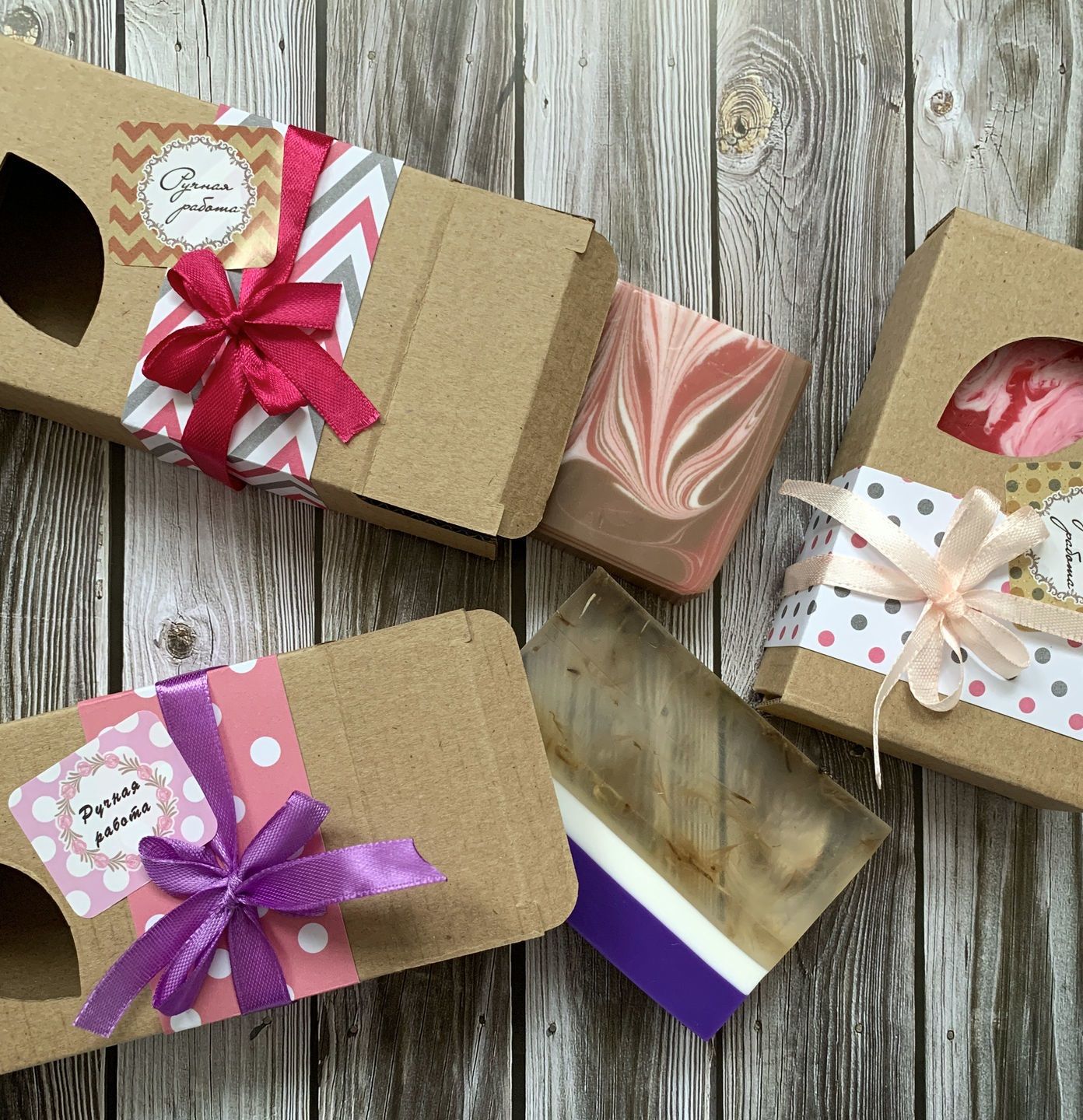 Коробочки для упаковки мыла