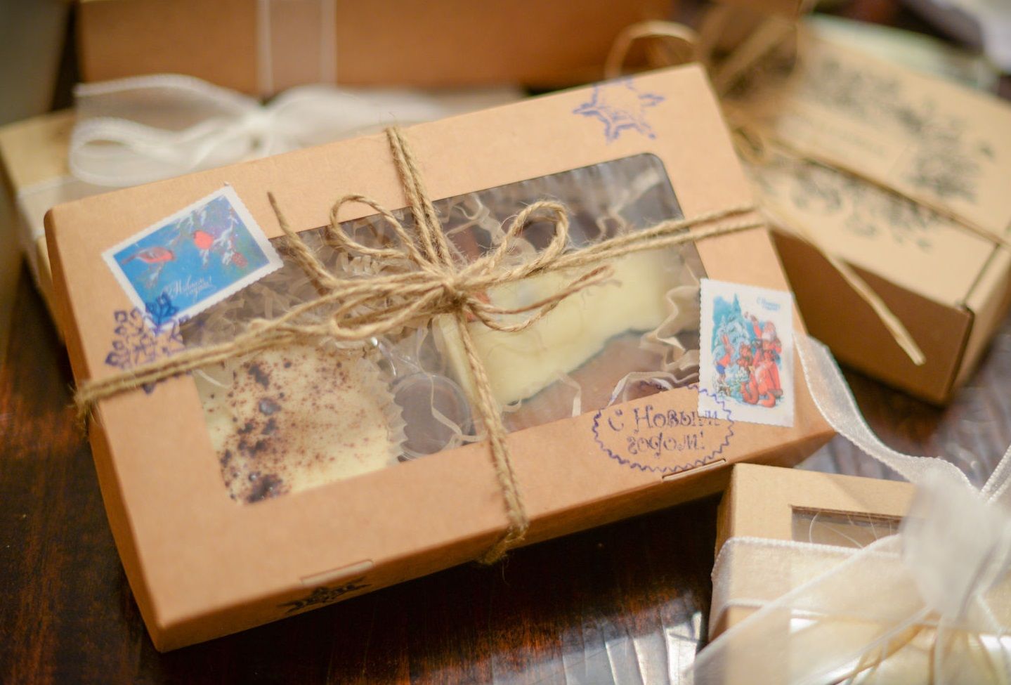 Коробочки для упаковки мыла