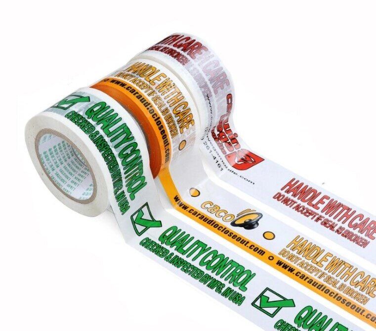 Печать на прозрачном скотче