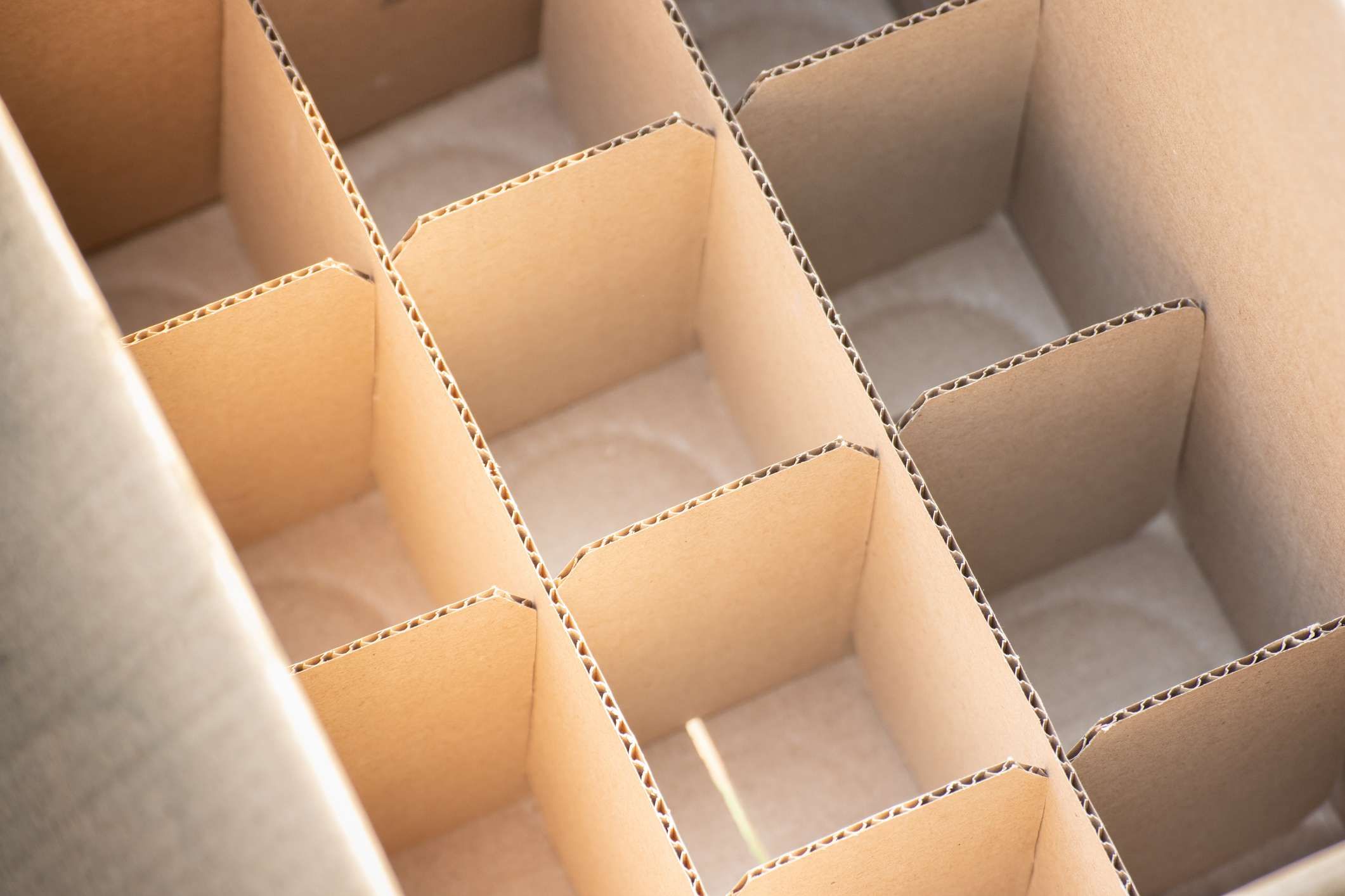 Перегородки и ложементы из гофрокартона