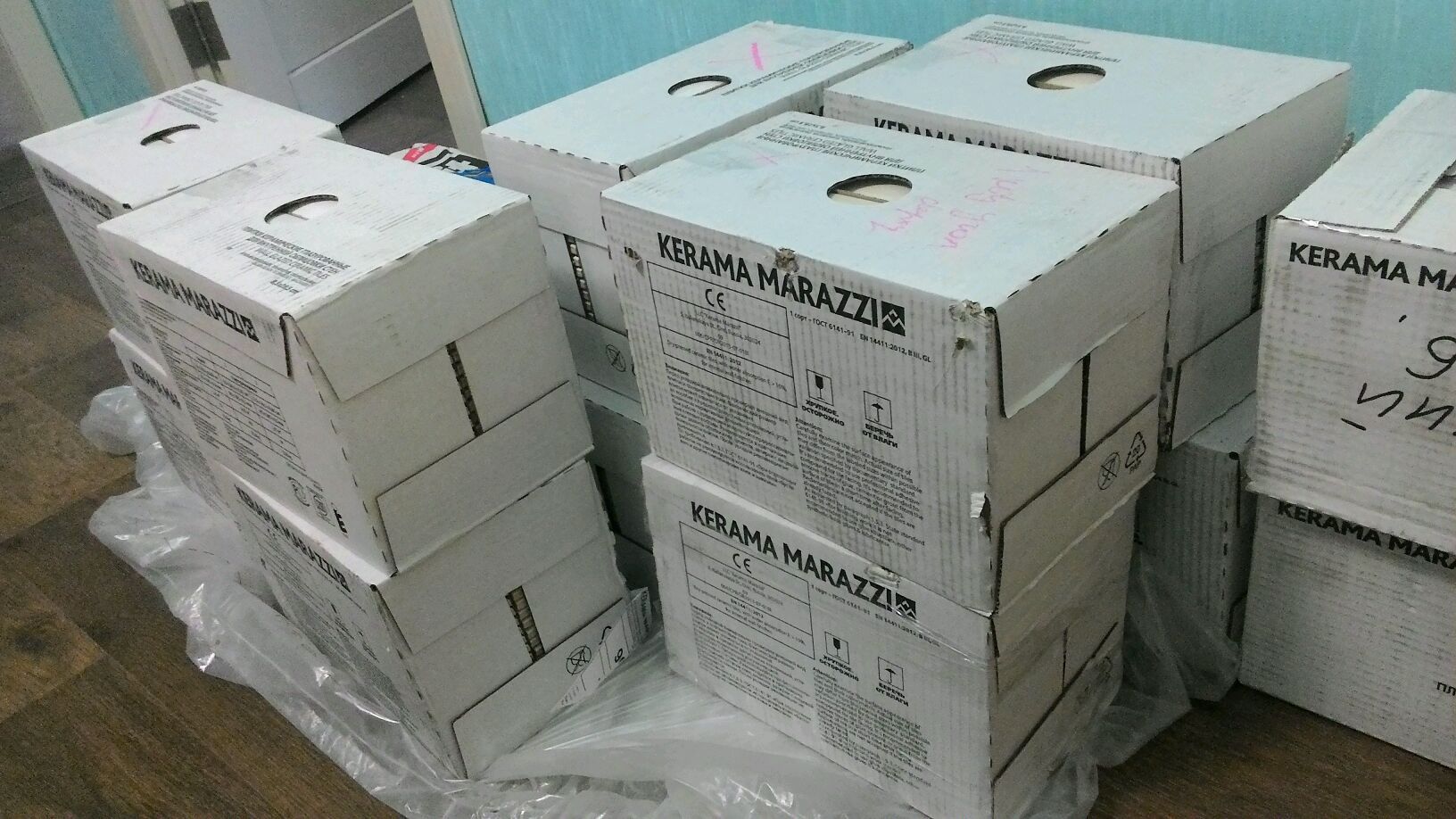 Картонные коробки под керамическую плитку