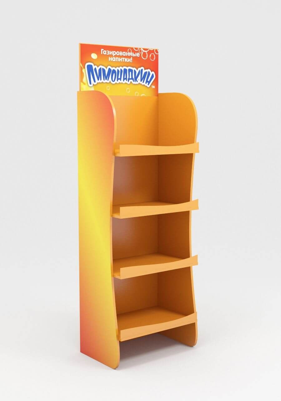 Картонные промо-стойки