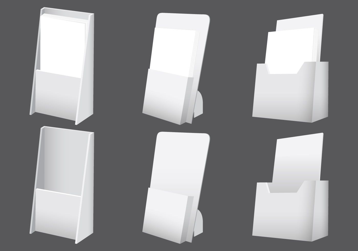 Коробки диспенсеры для листовок