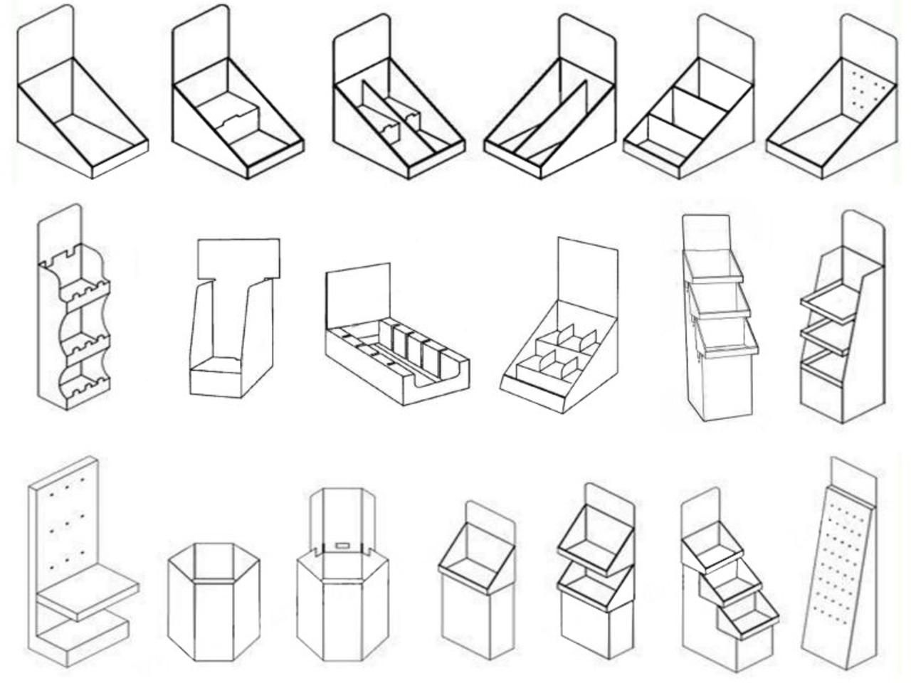 Коробки диспенсеры для листовок